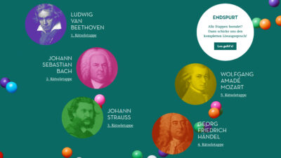 Klassik zum Staunen Tour Große Komponisten