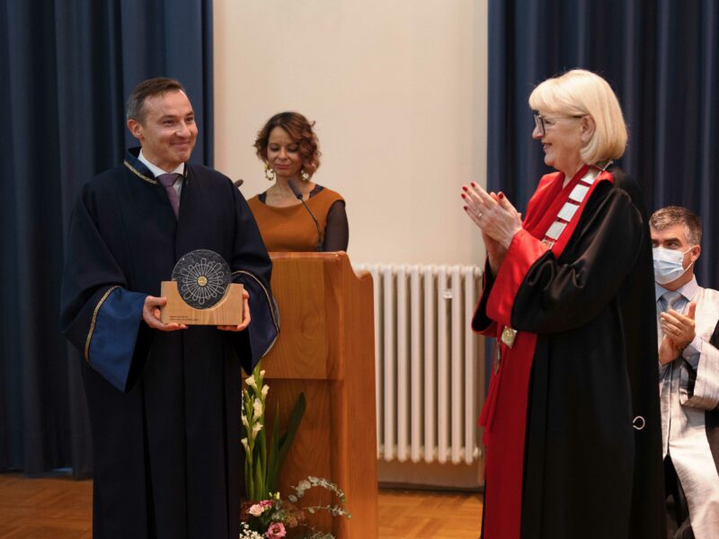 Verleihung der Ehrendoktorwürde an I. Repusic (Credit Universität Zadar)