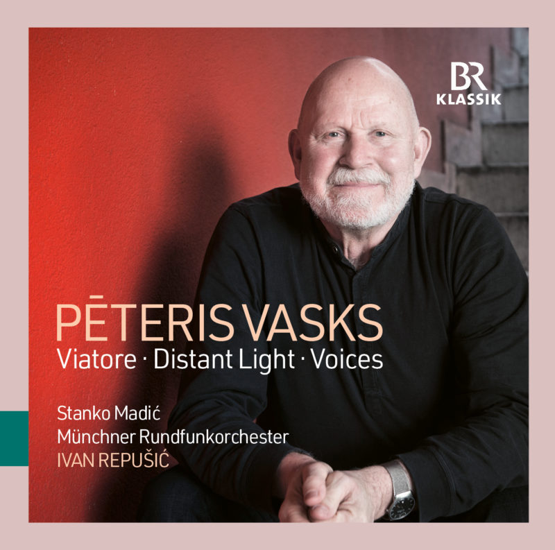 CD Cover: Pēteris Vasks (Viatore, Distant Light, Voices)