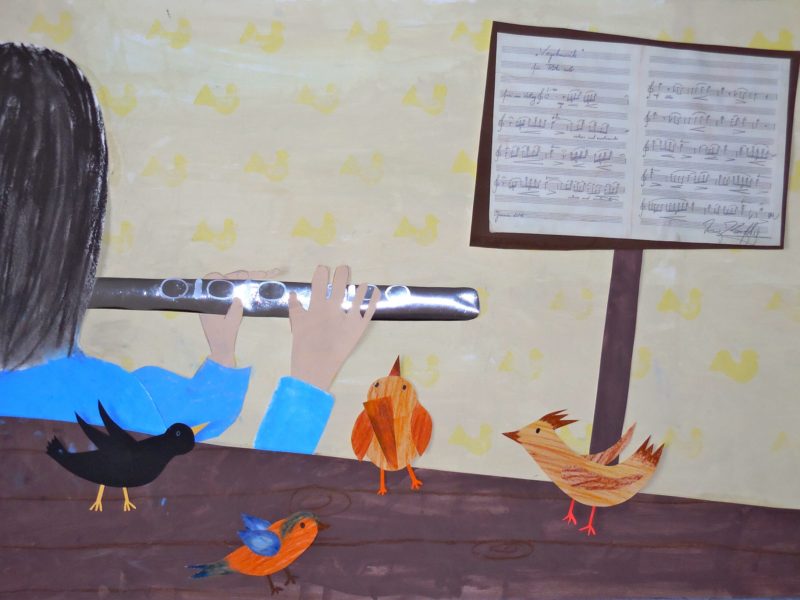 Der Zaunkönig und die silberne Flöte © Grundschule Wolfersdorf