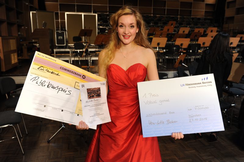 Vera-Lotte Böcker, 1. Preisträgerin bei Vokal genial 2015 (c) Goran Nitschke